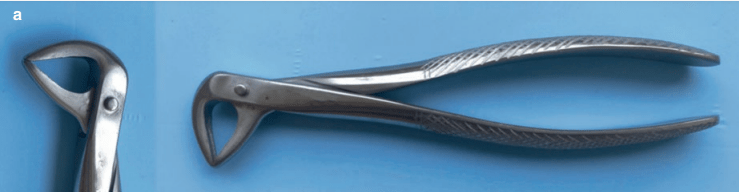 Mandibular anterior forceps 