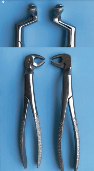 Mandibular third molars forceps